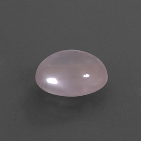 4,77 ctw natürlicher rosafarbener Rosenquarz, Oval Schliff, Transparent