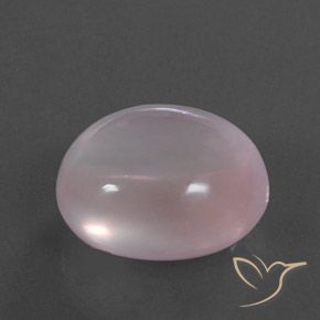 9,17 ctw natürlicher hellrosa Rosenquarz, Oval, Transparent