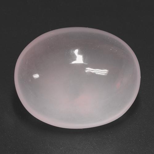 9,17 ctw natürlicher Pink Rosenquarz, Oval Schliff, Transparent