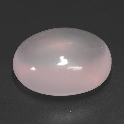 9,17 ctw natürlicher Pink Rosenquarz, Oval Schliff, Transparent