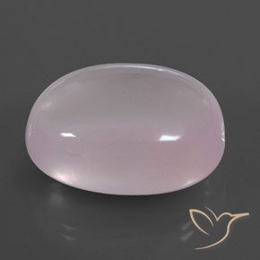 9,17 ctw natürlicher hellrosa Rosenquarz, Oval, Transparent