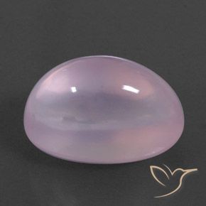 9,17 ctw natürlicher Helles Kirschrosa Rosenquarz, Oval, Transparent