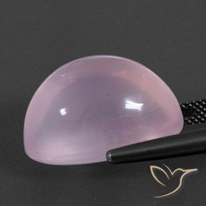 9,17 ctw natürlicher Helles Kirschrosa Rosenquarz, Oval, Transparent