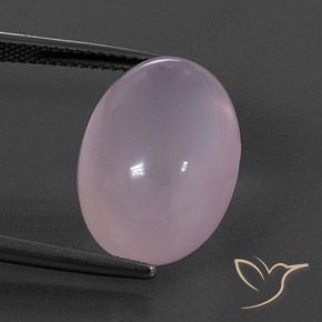 16.48ct Natürlicher hellrosa Rosenquarz, Oval, Transparent