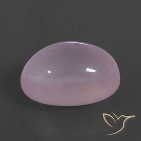 9,17 ctw natürlicher hellrosa Rosenquarz, Oval, Transparent