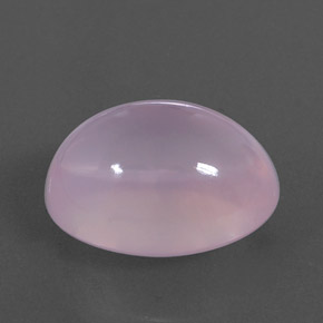 18,40 ctw natürlicher rosafarbener Rosenquarz, Oval Schliff, Transparent