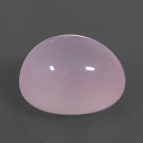 9,17 ctw natürlicher hellrosa Rosenquarz, Oval Schliff, Transparent