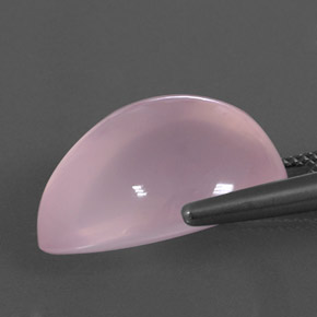 22,68 ctw natürlicher rosafarbener Rosenquarz, Transparent, Transparent / Lichtdurchlässig