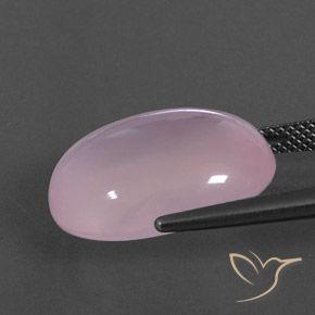 9,17 ctw natürlicher Helles Kirschrosa Rosenquarz, Transparent, Transparent / Lichtdurchlässig