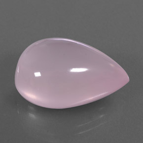 23,16 ctw natürlicher rosafarbener Rosenquarz, Transparent, Transparent / Lichtdurchlässig