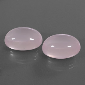 34,00 ct natürliche rosafarbener Rosenquarz-Edelsteine, Transparent, Transparent / Lichtdurchlässig