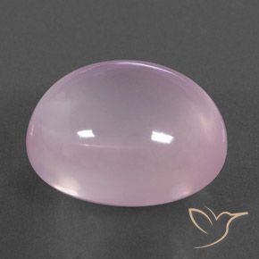 9,17 ctw natürlicher Helles Kirschrosa Rosenquarz, Oval, Transparent / Lichtdurchlässig