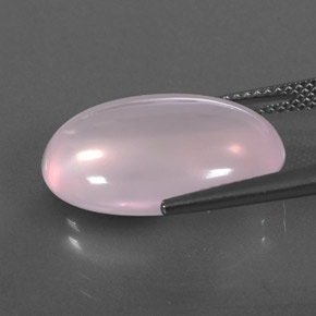 13,95 ctw natürlicher rosafarbener Rosenquarz, Transparent, Transparent / Lichtdurchlässig