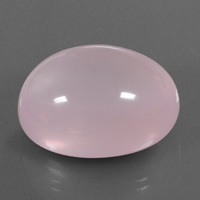 57,78 ctw natürlicher rosafarbener Rosenquarz, Transparent, Transparent / Lichtdurchlässig