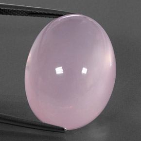 45,80 ctw natürlicher rosafarbener Rosenquarz, Transparent, Transparent / Lichtdurchlässig