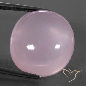 39.41ct Natürlicher hellrosa Rosenquarz, Oval, Transparent / Lichtdurchlässig