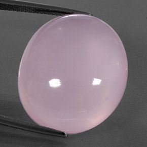 44,72 ctw natürlicher rosafarbener Rosenquarz, Transparent, Transparent / Lichtdurchlässig