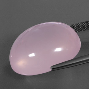 45,20 ctw natürlicher rosafarbener Rosenquarz, Transparent, Transparent / Lichtdurchlässig