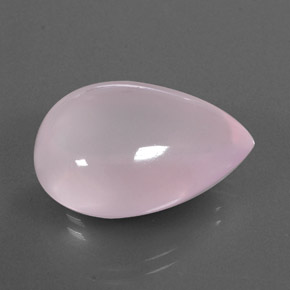 9,17 ctw natürlicher Hellrosa Rosenquarz, Transparent, Transparent / Lichtdurchlässig