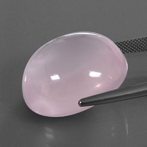 53,42 ctw natürlicher rosafarbener Rosenquarz, Transparent, Transparent / Lichtdurchlässig