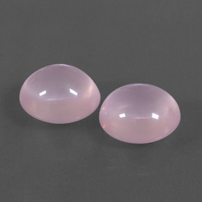 21,50 ct natürliche rosafarbener Rosenquarz-Edelsteine, Transparent, Transparent / Lichtdurchlässig