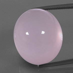 47,99 ctw natürlicher rosafarbener Rosenquarz, Transparent, Transparent / Lichtdurchlässig