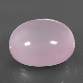 43,64 ctw natürlicher rosafarbener Rosenquarz, Transparent, Transparent / Lichtdurchlässig