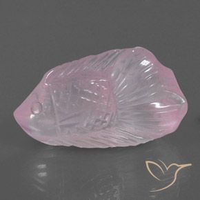 23,71 ctw natürlicher rosafarbener Rosenquarz, Transparent, Transparent / Lichtdurchlässig
