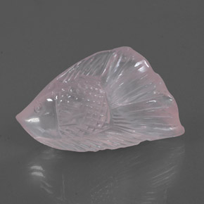 39,00 ctw natürlicher rosafarbener Rosenquarz, Transparent, Transparent / Lichtdurchlässig