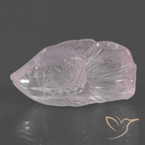 9,17 ctw natürlicher Sehr helles Rosa Rosenquarz, Fantasie, Transparent / Lichtdurchlässig