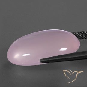 9,17 ctw natürlicher Helles Kirschrosa Rosenquarz, Oval, Transparent / Lichtdurchlässig