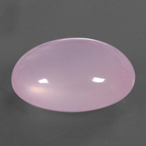 39,07 ctw natürlicher rosafarbener Rosenquarz, Transparent, Transparent / Lichtdurchlässig
