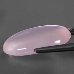 9,17 ctw natürlicher Helles Kirschrosa Rosenquarz, Transparent, Transparent / Lichtdurchlässig