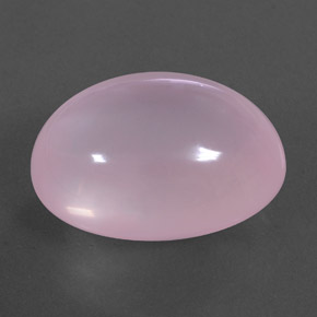 22,77 ctw natürlicher rosafarbener Rosenquarz, Transparent, Transparent / Lichtdurchlässig