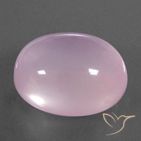 9,17 ctw natürlicher hellrosa Rosenquarz, Oval, Transparent / Lichtdurchlässig