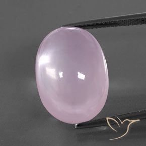 22.58ct Natürlicher hellrosa Rosenquarz, Oval, Transparent / Lichtdurchlässig