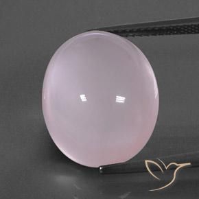15.27ct Natürlicher hellrosa Rosenquarz, Oval, Transparent / Lichtdurchlässig