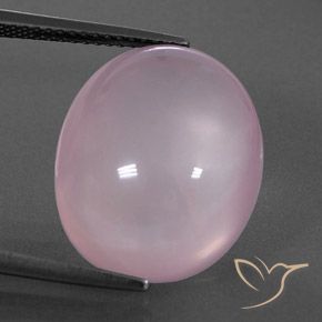 15.24ct Natürlicher Kaugummi Rosa Rosenquarz, Oval, Transparent / Lichtdurchlässig