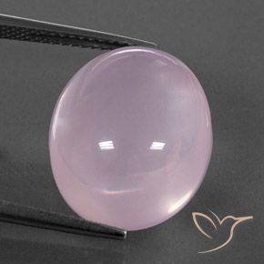 16.04ct Natürlicher hellrosa Rosenquarz, Oval, Transparent / Lichtdurchlässig