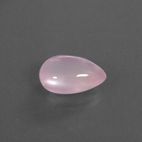 4,46 ctw natürlicher rosafarbener Rosenquarz, Transparent, Transparent / Lichtdurchlässig