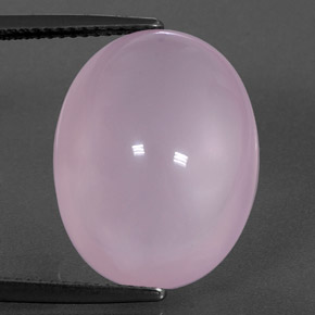 17,74 ctw natürlicher rosafarbener Rosenquarz, Transparent, Transparent / Lichtdurchlässig
