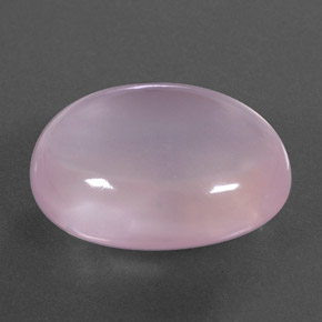 17,50 ctw natürlicher rosafarbener Rosenquarz, Transparent, Transparent / Lichtdurchlässig