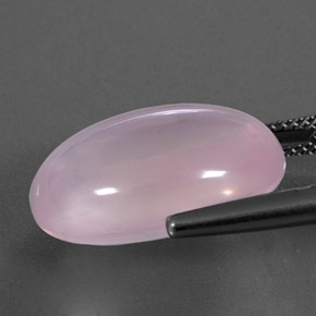 17,50 ctw natürlicher rosafarbener Rosenquarz, Transparent, Transparent / Lichtdurchlässig