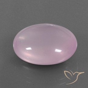 9,17 ctw natürlicher hellrosa Rosenquarz, Oval, Transparent / Lichtdurchlässig