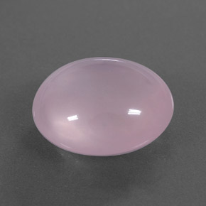 11,79 ctw natürlicher rosafarbener Rosenquarz, Transparent, Transparent / Lichtdurchlässig
