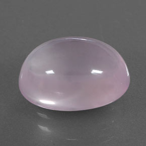 5,88 ctw natürlicher rosafarbener Rosenquarz, Transparent, Transparent / Lichtdurchlässig