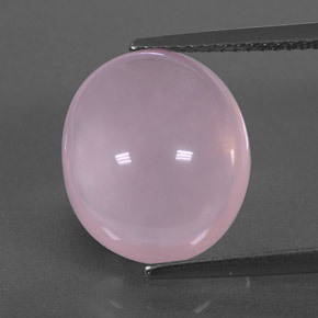 8,30 ctw natürlicher rosafarbener Rosenquarz, Transparent, Transparent / Lichtdurchlässig