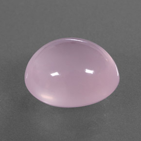 8,37 ctw natürlicher rosafarbener Rosenquarz, Transparent, Transparent / Lichtdurchlässig