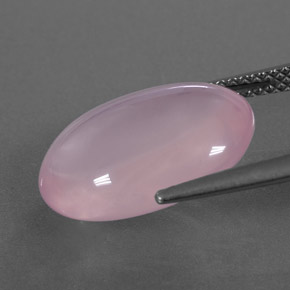 8,02 ctw natürlicher rosafarbener Rosenquarz, Transparent, Transparent / Lichtdurchlässig
