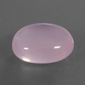8,65 ctw natürlicher rosafarbener Rosenquarz, Transparent, Transparent / Lichtdurchlässig